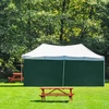 Relaxdays 2 žalių sodo paviljono šoninių sienelių rinkinys