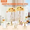 Vevor 20 dalių kristalinis vazos stovas vestuvėms