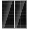 Vevor 200W monokristalinis saulės kolektorių komplektas