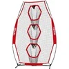 VEVOR 203x102 cm futbolo metimo tinklas su taikiniais