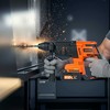 Vevor 20 V akumuliatorinis SDS-Plus suktuvas-plaktukas, 4 funkcijų gręžtuvas, bešepetėlis kalimo perforatorius betonui, mūrui