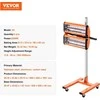 Vevor 2200W infraraudonųjų spindulių lempa dažų džiovinimui
