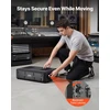 VEVOR 2U rack dėklas, mikrofonų skyriai