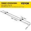 VEVOR 2X 15-1500mm linijinis bėgis su 4 pjovimo blokais CNC