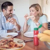 Relaxdays 2x bambukinės picos lentelės su kepimo popieriumi