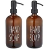 Kodustaar 2x stiklinis muilo dozatorius „Hand Soap“