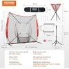VEVOR 2x2 m beisbolo treniruoklis su rėmu