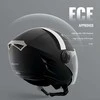 Vevor 3/4 motociklininko šalmas su „Bluetooth“ lizdu
