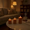 Relaxdays 3 LED žvakės