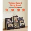 Vevor 3 pakopų muzikos grotuvų stovas su vinilo laikikliu