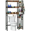 Relaxdays 3 pakopų tualeto lentyna su šonais