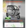 Vevor 3 ratų elektrinis motoroleris vyresniems