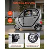 Vevor 3 ratų elektrinis motoroleris vyresniems