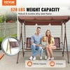 Vevor 3-vietė sūpynės terasai su stogu
