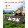 Vevor 300 W sulankstomas monokristalinis saulės modulis