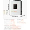 VEVOR 3000W hibridinis saulės inverteris, 24V DC į 230V AC