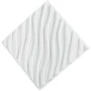 VEVOR 3D sienų plokštės 12 vnt. baltos PVC