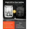 VEVOR 3D spausdintuvo apsauga su LED apšvietimu