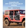 4 durų jeep vamzdiniai lauko durelės