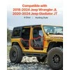 Vevor 4-durų Jeep Wrangler JL vamzdžio durys