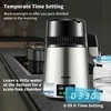 Vevor 4 l vandens distiliatorius su laikmačiu ir temperatūros rodymu