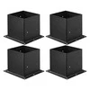 Vevor 4 vnt. 10x10 cm stulpų pagrindo atrama