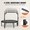 Vevor 40" sulankstomas mini fitneso batutas su rankena