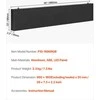 VEVOR 40x8 cm programuojamas LED ekranas