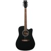 Vevor 41 cm akustinė gitara su dėklu juoda