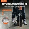 Vevor 4,25 cm deimantinis grąžtas betonui