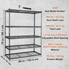 VEVOR 5 aukštų reguliuojama metalinė lentyna garažui