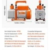 Vevor 5 CFM vienpakopis rotacinis vakuuminis siurblys