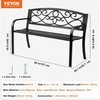 VEVOR 50 cm metalinis lauko suolas