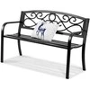 VEVOR 50 cm metalinis lauko suolas