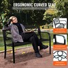 Vevor 50 cm metalinis lauko suolas