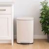 Relaxdays 50 l virtuvinė šiukšliadėžė su pedalu