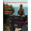 Vevor 50L ATV galinė daiktadėžė su kempine