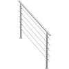VEVOR 59 cm laiptų turėklai su 5 skersiniais