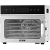 Vevor 6 dėklų maisto džiovintuvas nerūdijantis plienas 400W