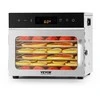 Vevor 6 dėklų maisto džiovintuvas nerūdijantis plienas 400W