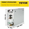 VEVOR 6 kW pirties garų generatorius su LED ekranu
