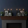 Relaxdays 6 LED žvakidinių žvakių rinkinys