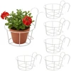 Relaxdays 6 pakabinamų vazonų laikiklių rinkinys