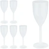 Kodustaar 6 plastikinių vyno taurių rinkinys 220 ml