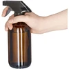 Relaxdays 6 rudų stiklinių purškimo buteliukų rinkinys 500ml