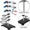 Vevor 60 cm laboratorinis stovas su spaustukais