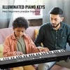 VEVOR 61 klavišų nešiojamas skaitmeninis pianinas