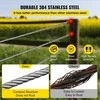 VEVOR 6.4 mm nerūdijančiojo plieno trosas 61 m 7x19