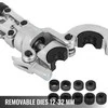 Vevor 6T hidraulinis presavimo įrankis vamzdžiams 12-28mm