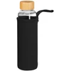 Relaxdays 6x gertuvė su bambukiniu dangteliu 500 ml
